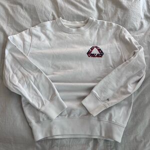 PALACE Red White and Blue Crewneck